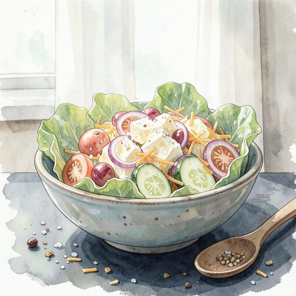 Layered Salad Recipe With Ranch Dressing: Crunchy Layers of Freshness