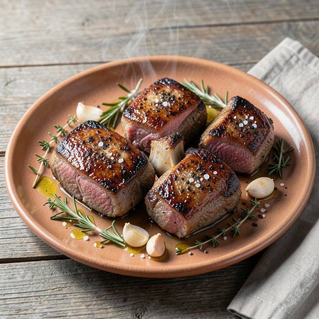 Lamb Shoulder Chops Recipe Pan Fried: Crispy Edges With Herb-Infused Juiciness
