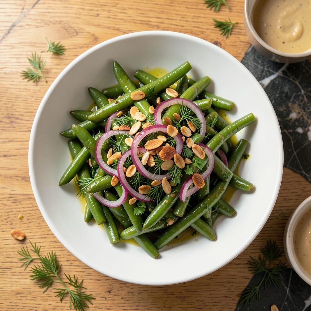 Fresh Green Bean Salad Recipe Cold: Crunchy Garden Medley With Lemon-Dill Dressing