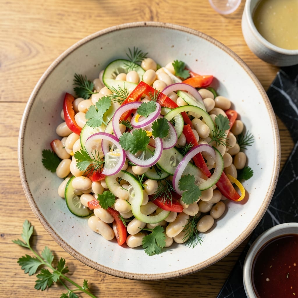 Butter Bean Recipe Salad: Zesty Lemon and Herb Freshness