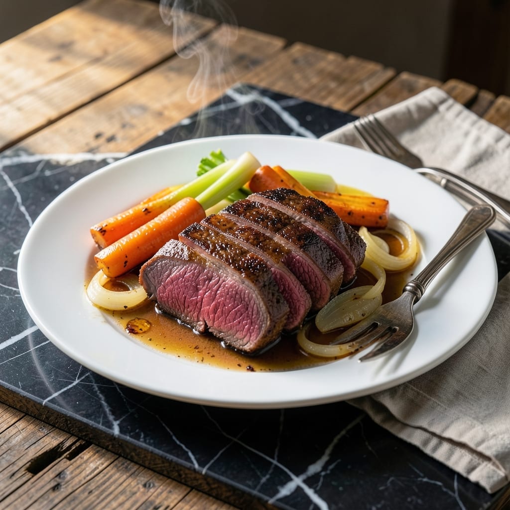 Elk Sirloin Tip Roast Recipe Slow Cooker: Hands-Off Wild Game Perfection