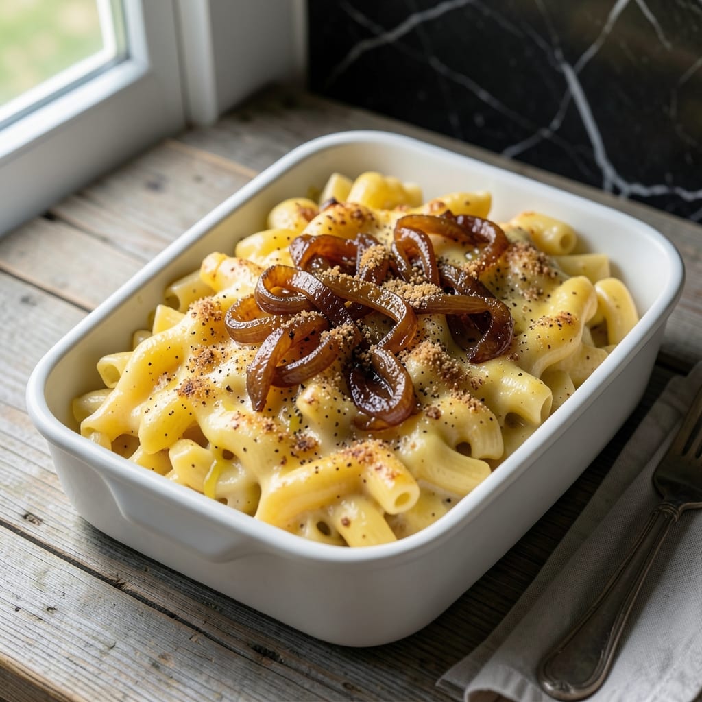 Macaroni and Cheese Recipe With Onion: Caramelized Depth in Every Bite