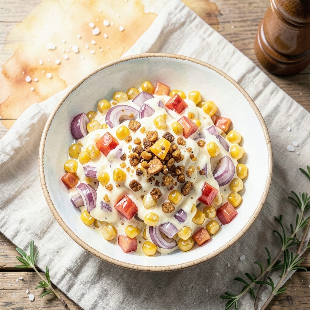 Frito Corn Salad Recipe With Mayonnaise: Crunchy Tex-Mex Party Favorite