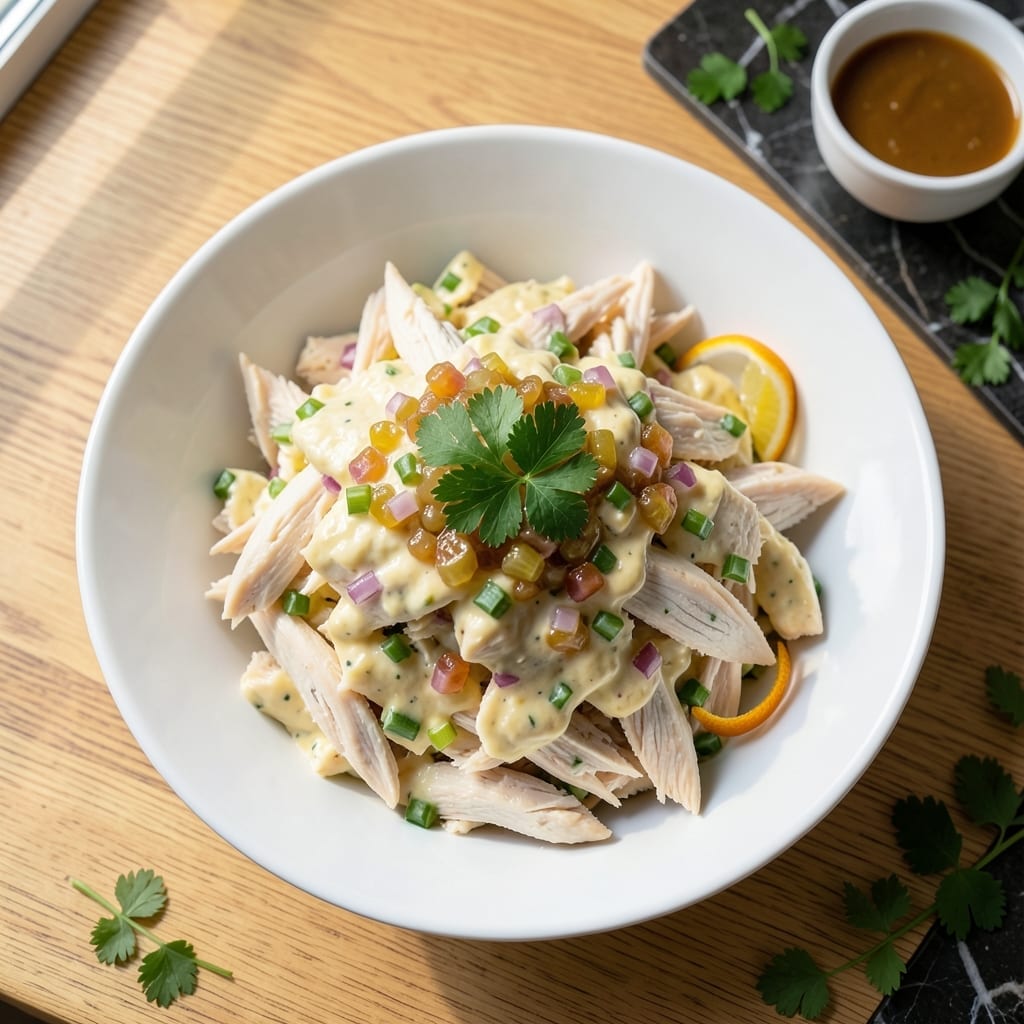 Basic Chicken Salad Recipe With Relish: Sweet Pickle Crunch in Every Bite