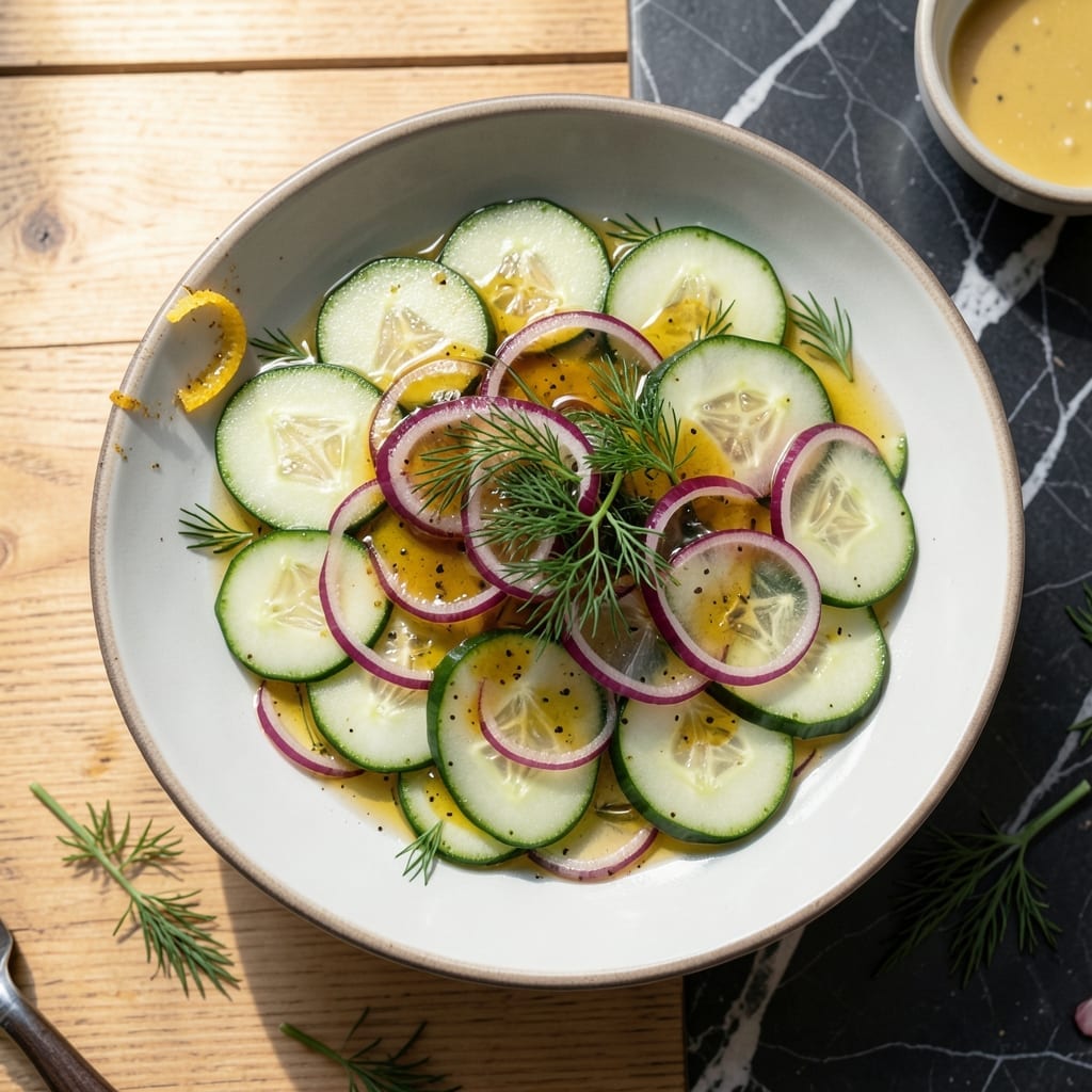 Cucumber Salad Recipe With Honey: Light and Refreshing Crunch Cucumber Salad Recipe With Honey: Light and Refreshing Crunch