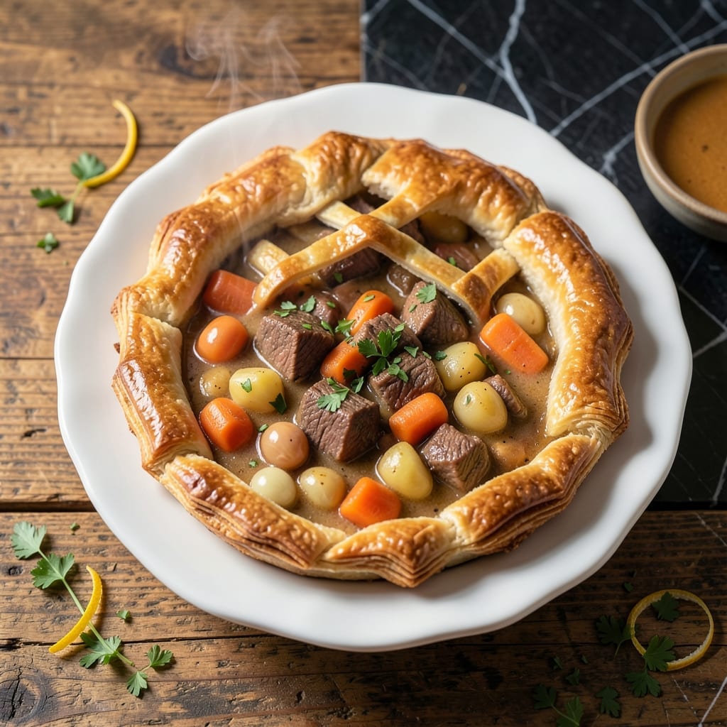 Old Fashioned Beef Pot Pie Recipe Pioneer Woman: Flaky Crust With Hearty Filling