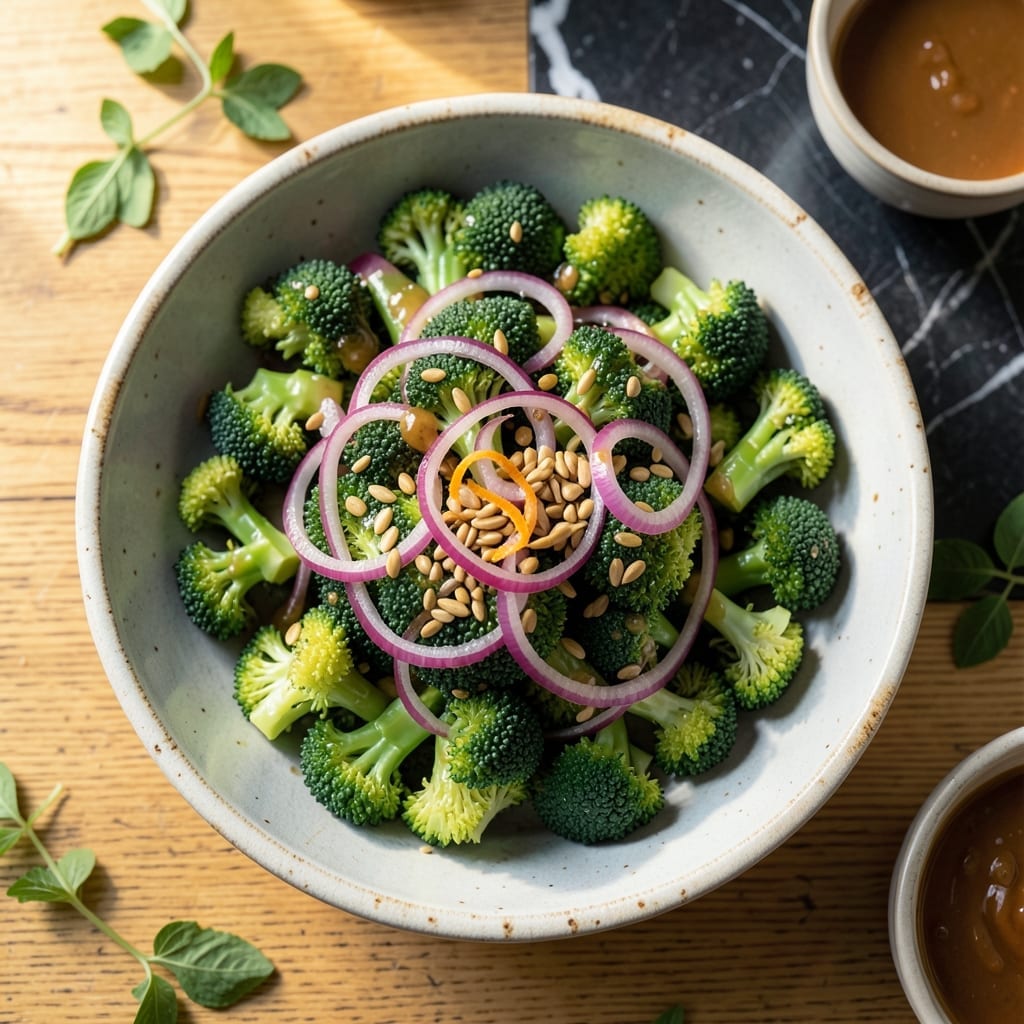 Broccoli Salad Recipe Without Mayo: Tangy Vinegar-Based Freshness