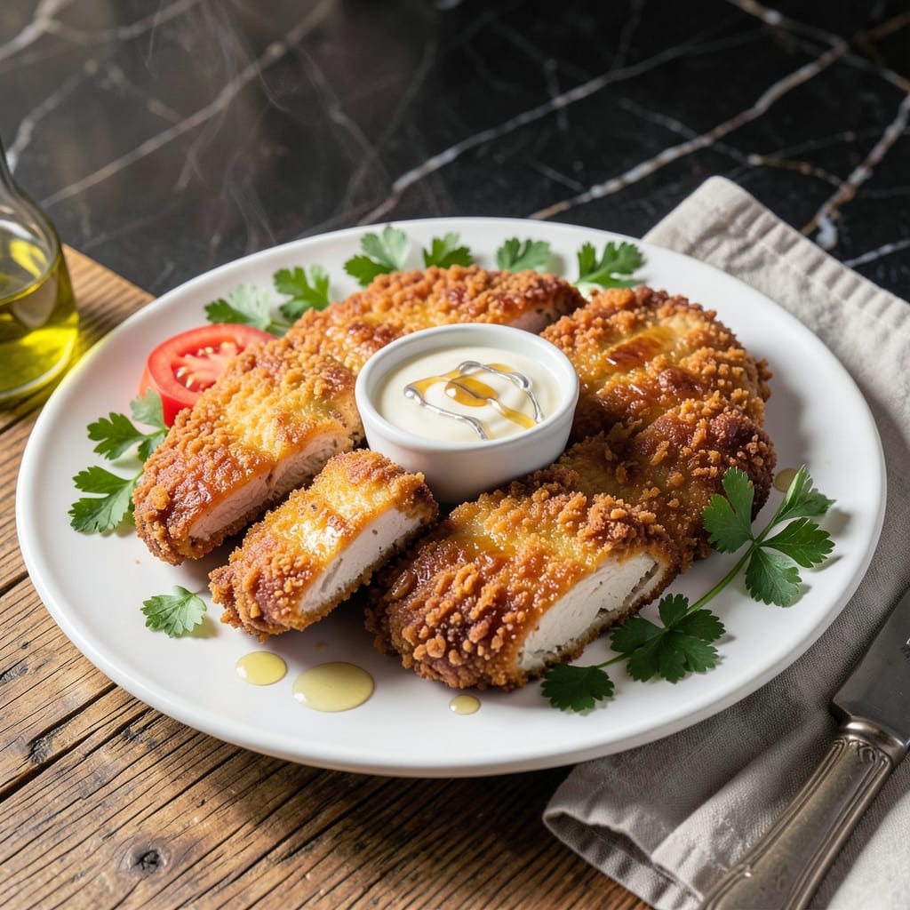 Recipe For Fried Boneless Chicken Breast: Buttermilk-Brined Crispy Cutlets
