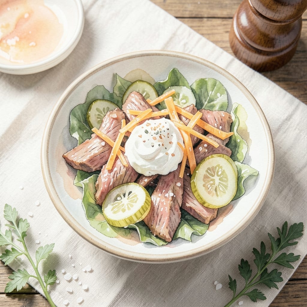 Big Mac Salad Recipe Low Calorie: All the Flavor Without the Guilt