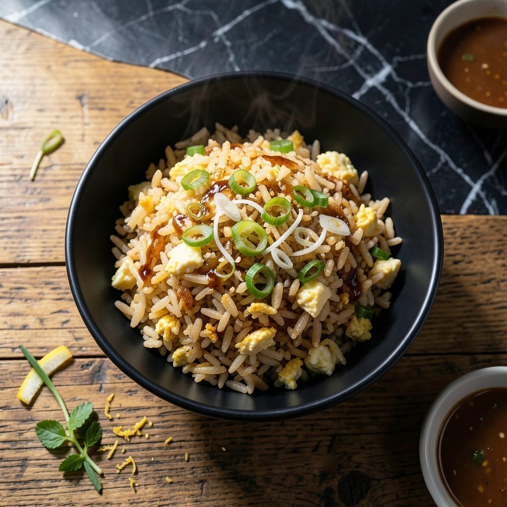 Fried Rice Recipe No Veggies: Quick and Savory Wok-Fried Bites
