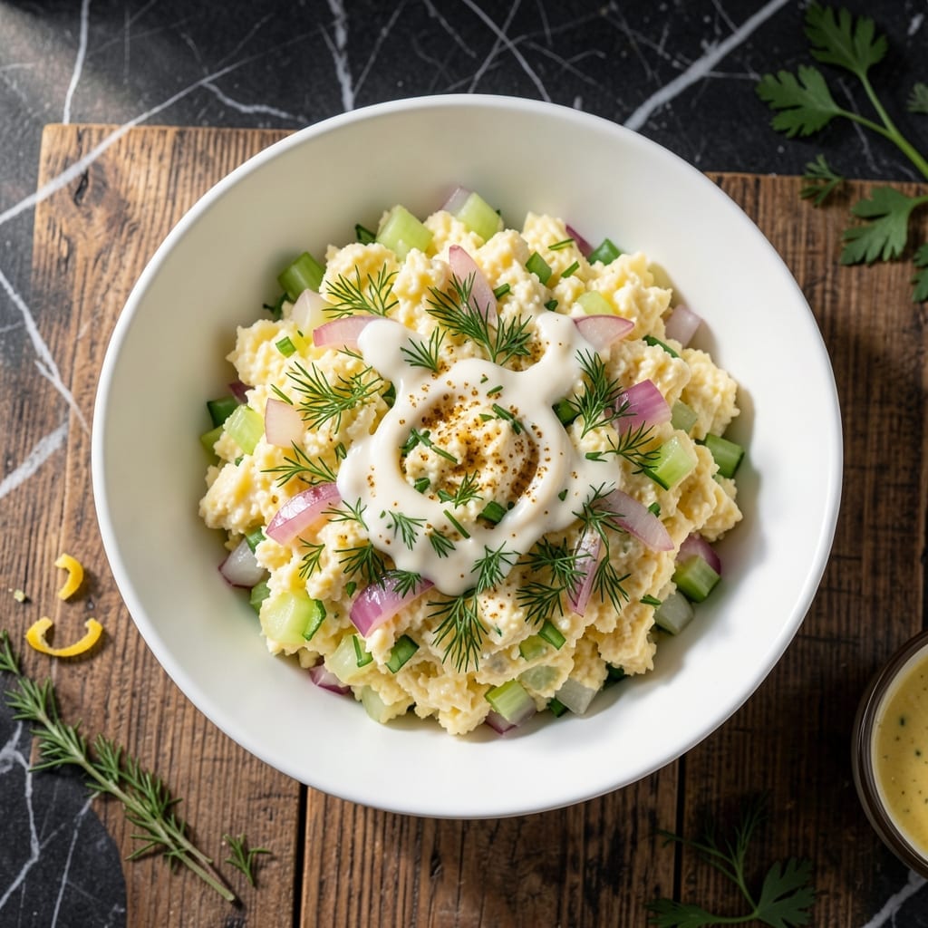 Egg Salad Recipe Video: Silky Texture With Dill and Chives Egg Salad Recipe Video: Silky Texture With Dill and Chives