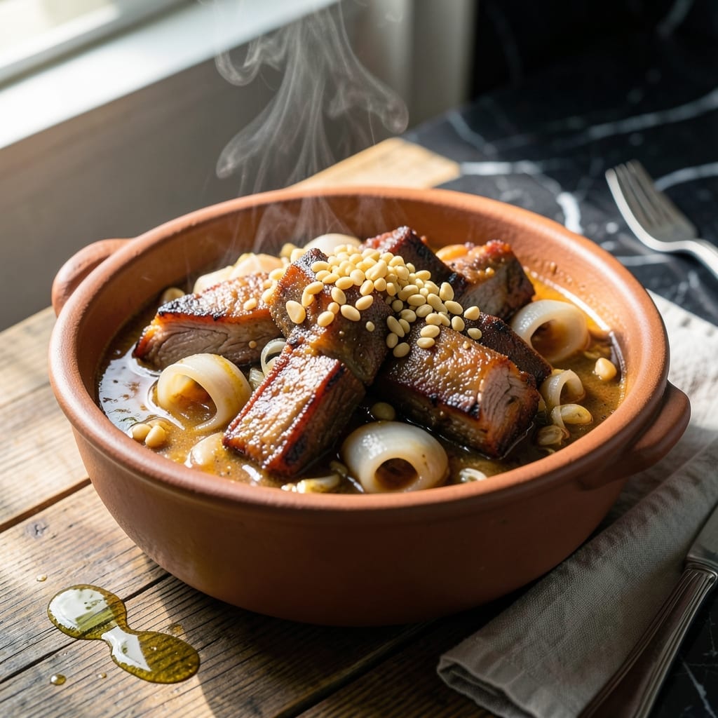 Filipino Recipe Kare Kare: Peanut Stew With Oxtail and Tripe