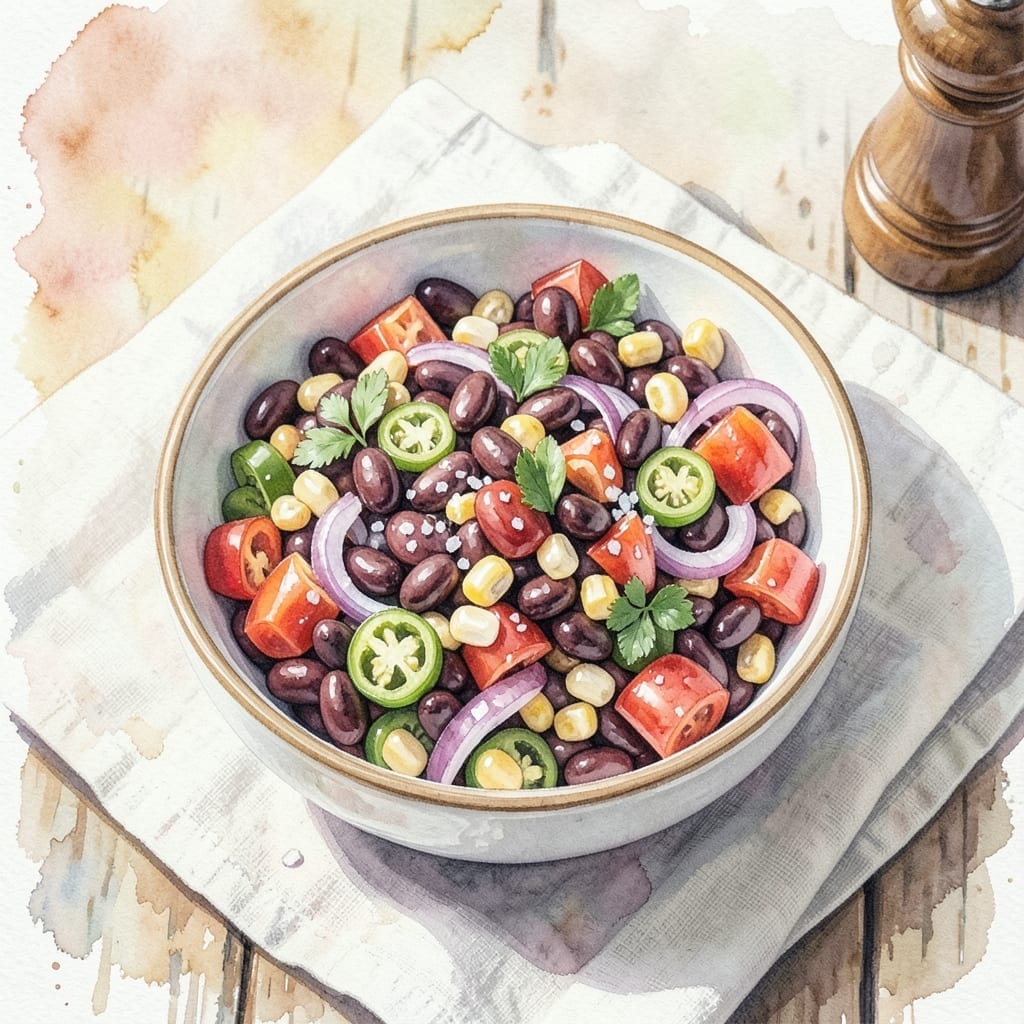 Mexican Bean Salad Recipe Healthy: Vibrant Fiesta in Every Bite