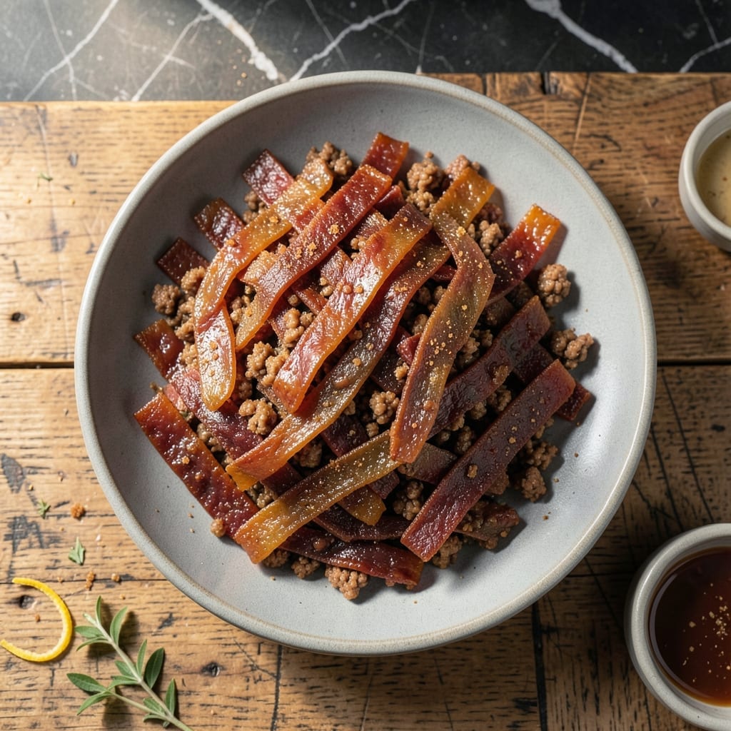 Ground Pork Jerky Recipe Dehydrator: Savory Strips with Smoky Depth Ground Pork Jerky Recipe Dehydrator: Savory Strips with Smoky Depth