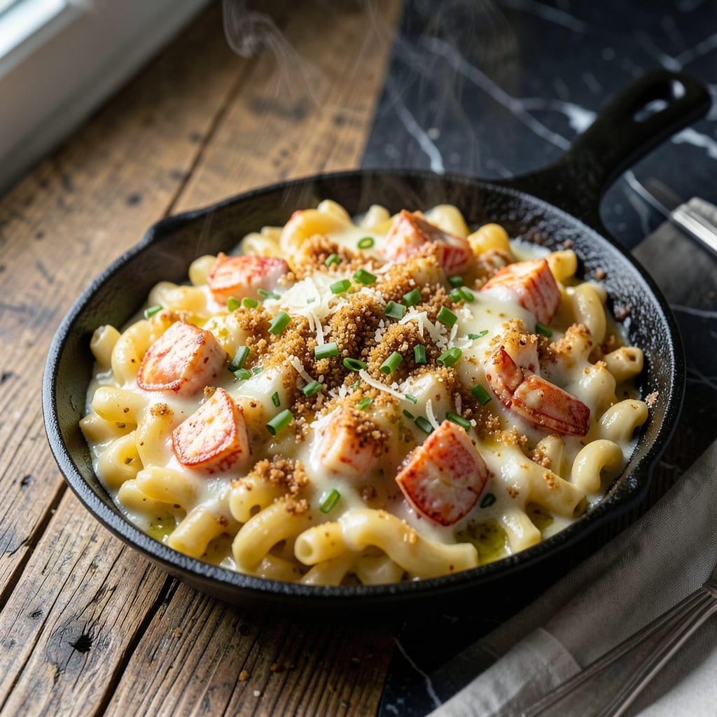 Lobster Mac and Cheese Recipe Soul Food: Decadent Creamy Bake With Sweet Shellfish