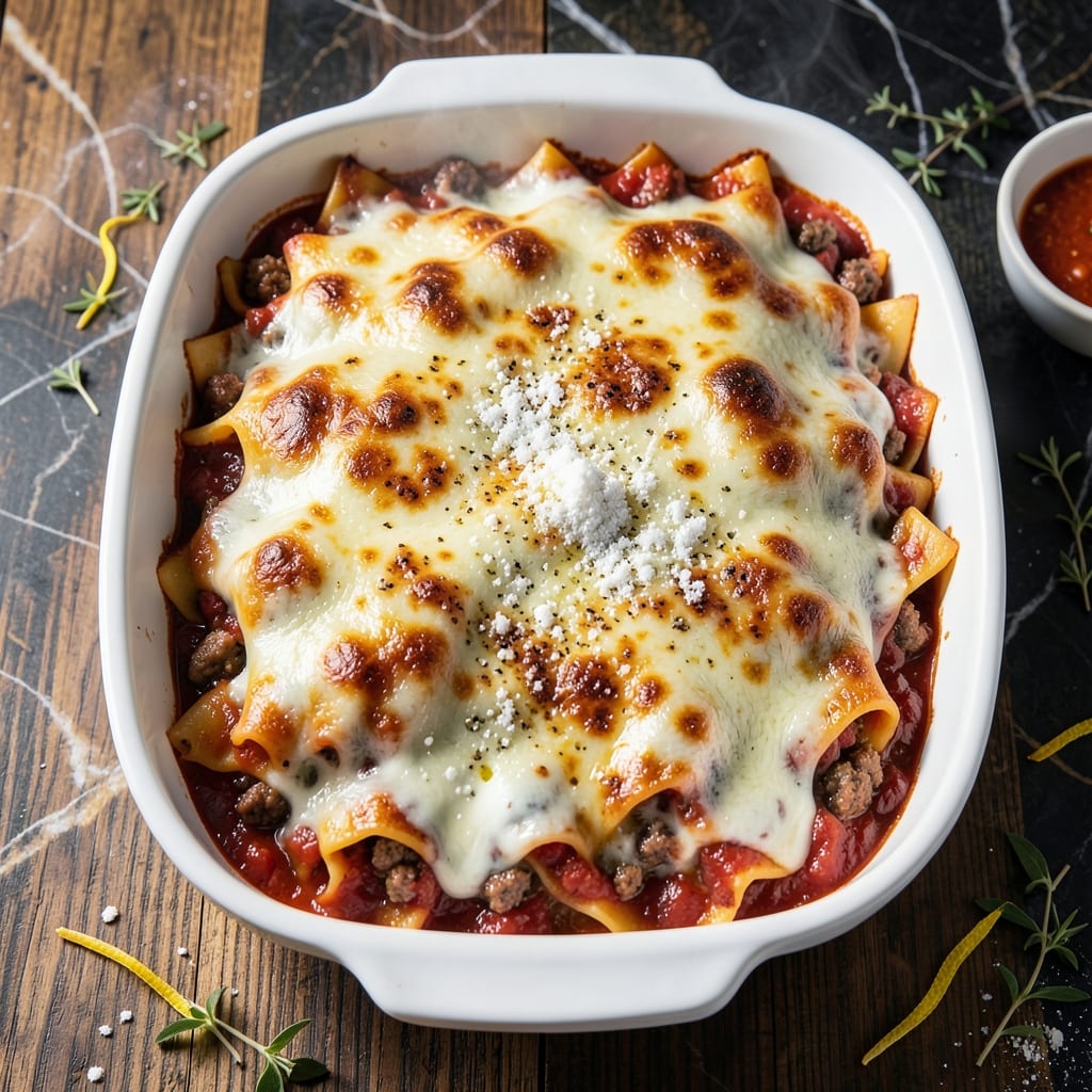 Kraft Lasagna Recipe With Ricotta Cheese: Three-Cheese Layers in One Pan