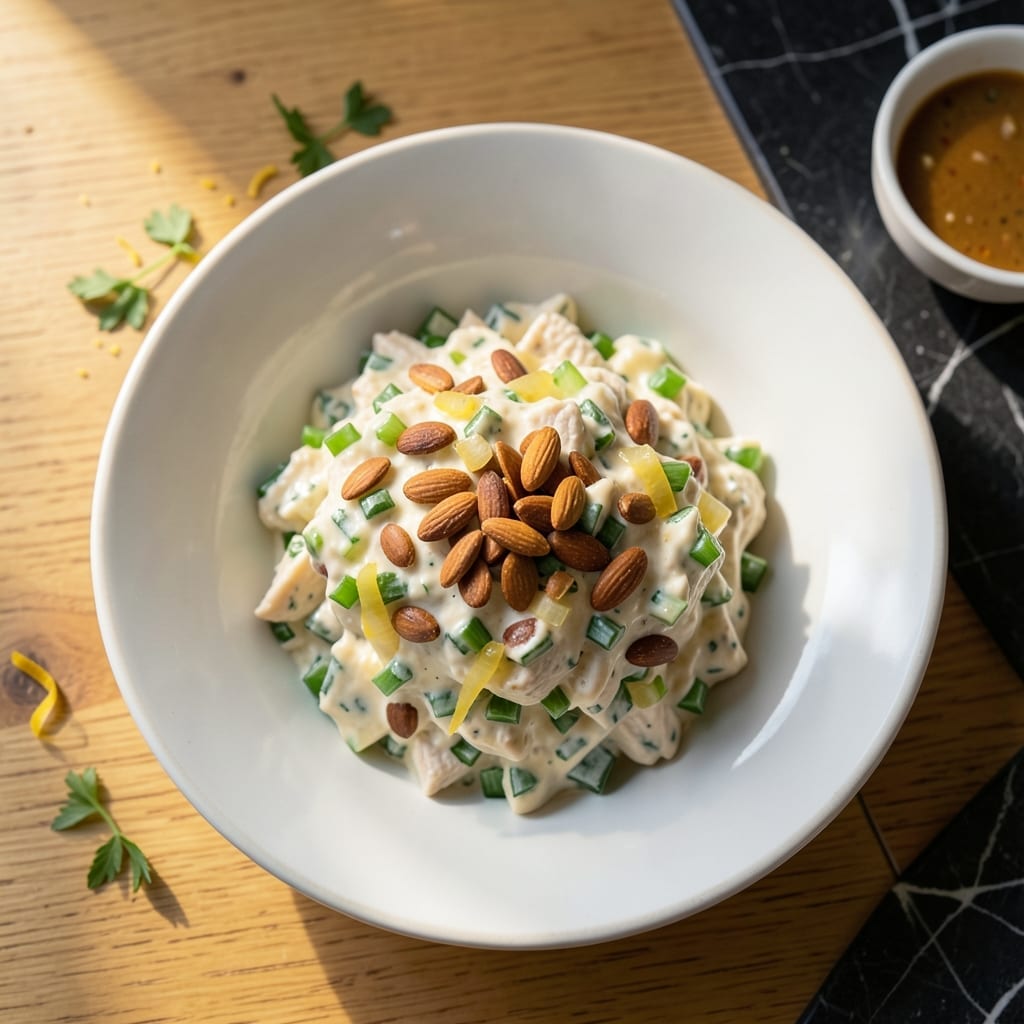 Chicken Salad Recipe With Almonds And Celery: Nutty Crunch Meets Creamy Freshness Chicken Salad Recipe With Almonds And Celery: Nutty Crunch Meets Creamy Freshness