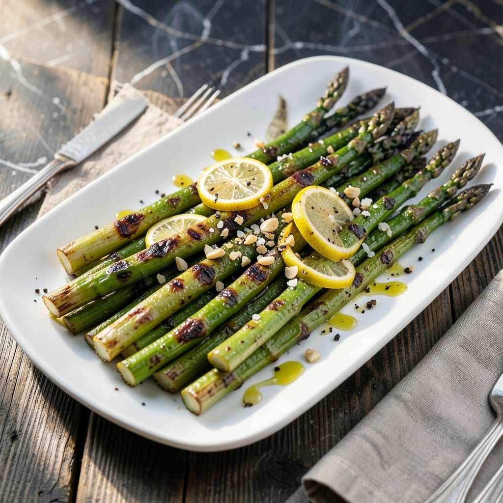 BBQ Asparagus Recipe Grilled: Smoky Char With Lemon Zest