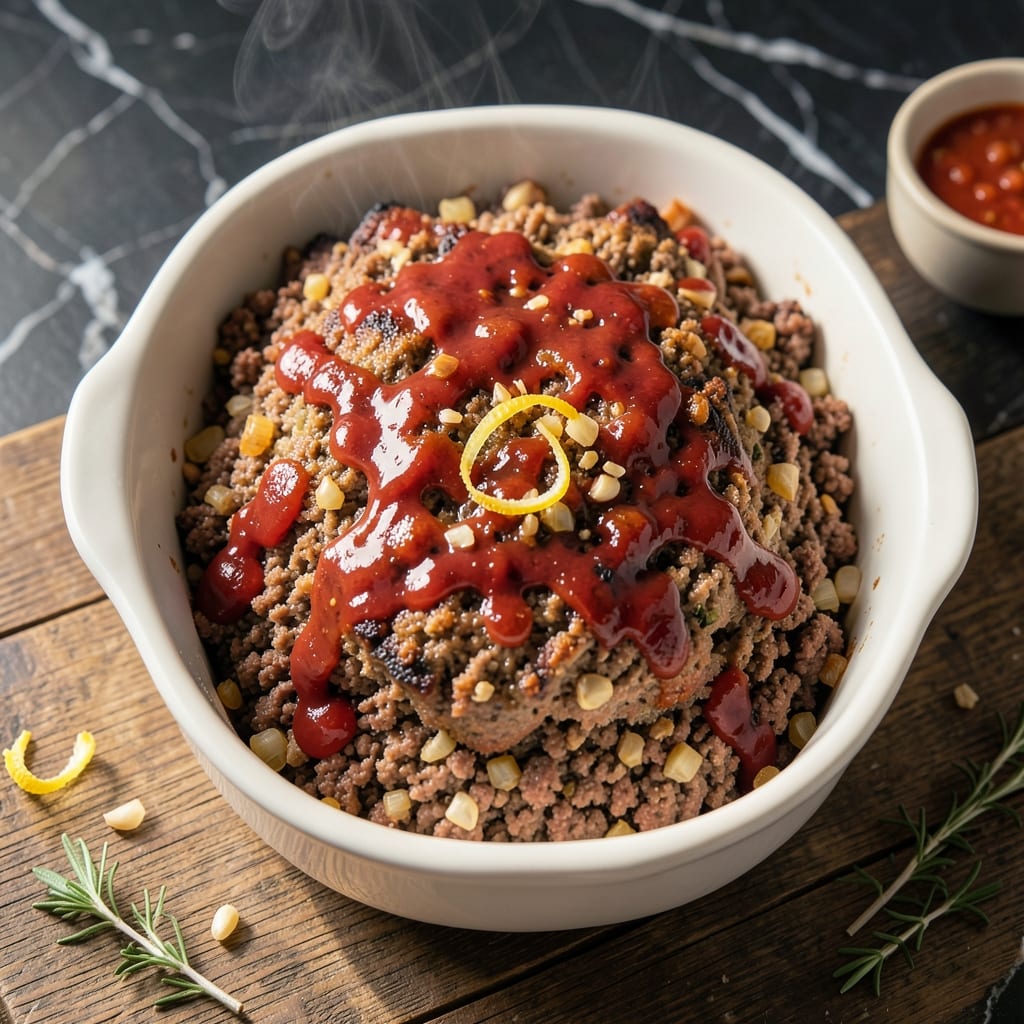 Meatloaf Recipe 1.5 Lbs Ground Beef: Moist Crumb With Homestyle Glaze