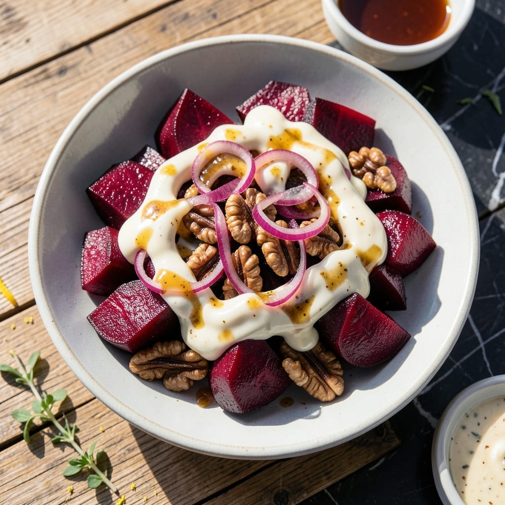 Beet Salad Recipe With Mayonnaise: Earthy Sweetness Meets Creamy Tang Beet Salad Recipe With Mayonnaise: Earthy Sweetness Meets Creamy Tang