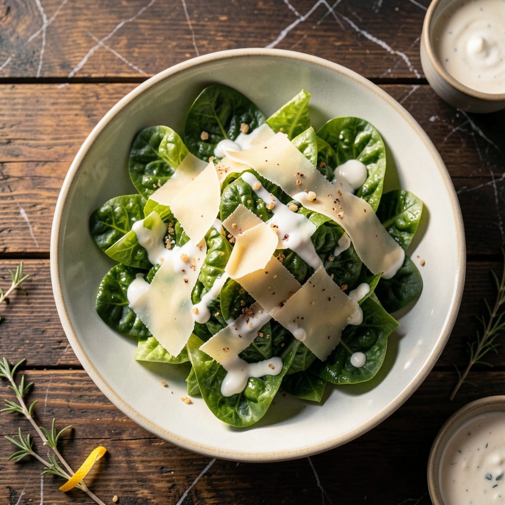 Caesar Salad Recipe No Egg: Creamy Dressing Without the Raw Yolk