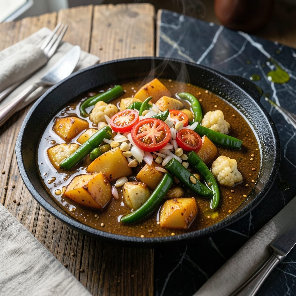 Veg Kadai Recipe Dhaba Style