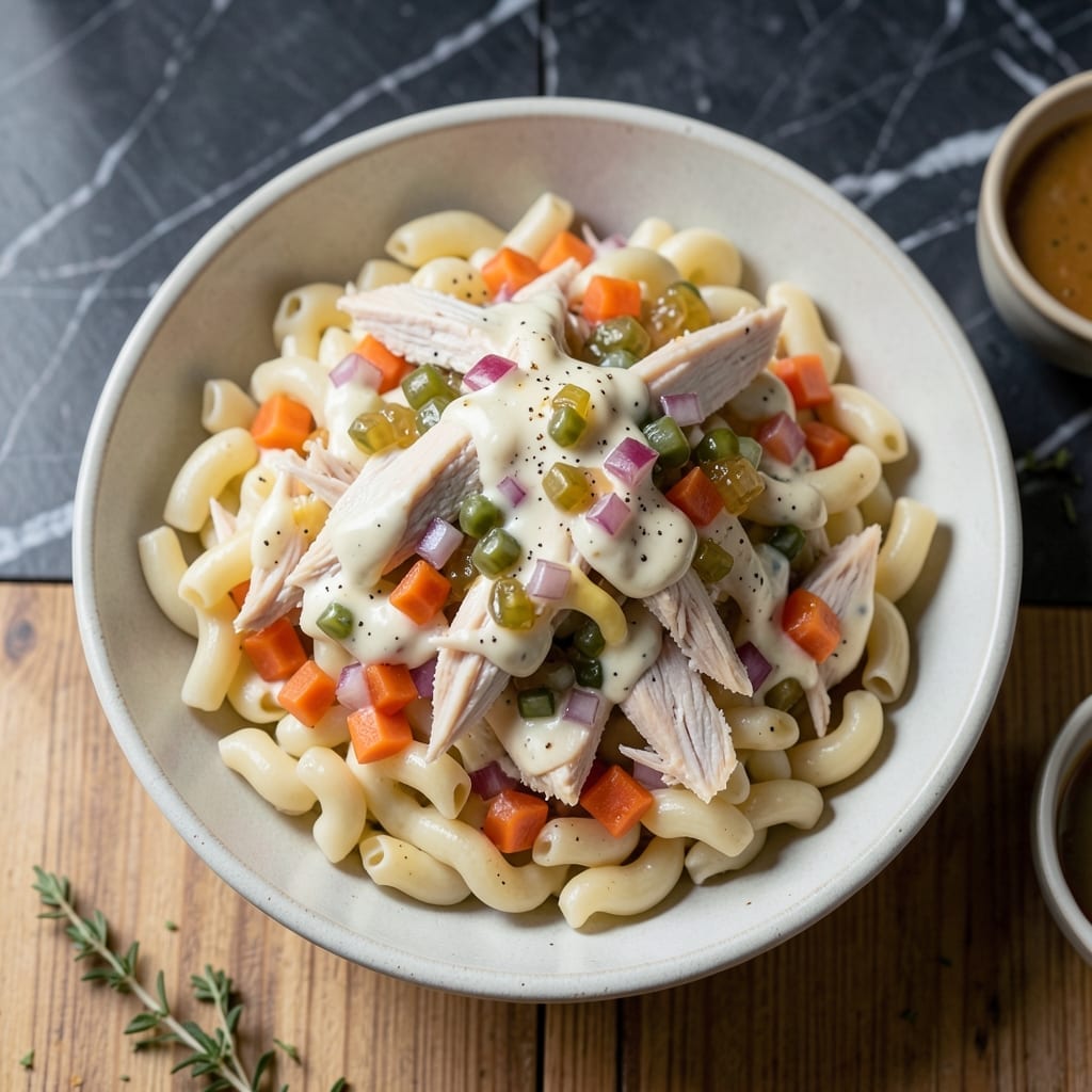 Chicken Macaroni Salad Recipe Panlasang Pinoy: Filipino Creamy Picnic Delight