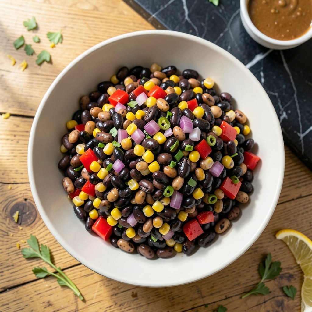 Chipotle Dense Bean Salad Recipe: Smoky Spiced Layers in a Bowl