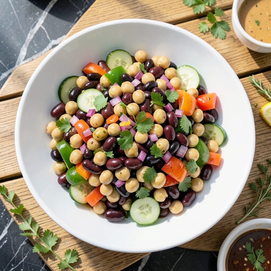 Bean Salad Recipe Healthy: Protein-Packed Freshness in Every Forkful Bean Salad Recipe Healthy: Protein-Packed Freshness in Every Forkful