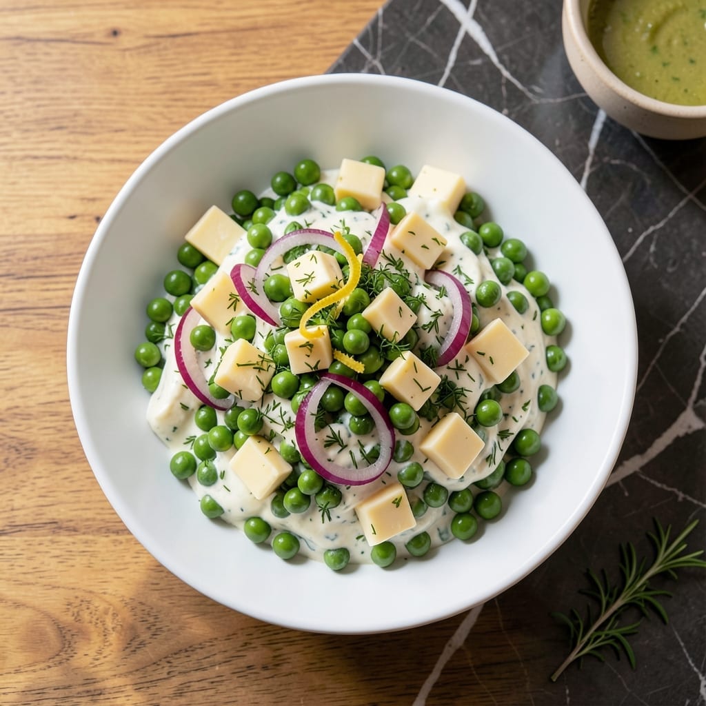 Pea Salad Recipe With Frozen Peas: No-Cook Crunch in Minutes