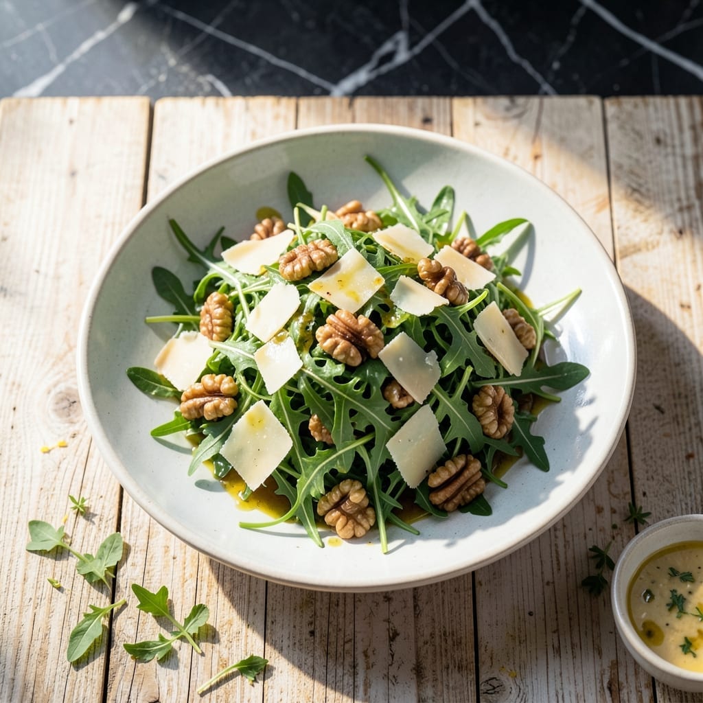 Best Arugula Salad Recipe Ever: Peppery Bite With Lemon Vinaigrette