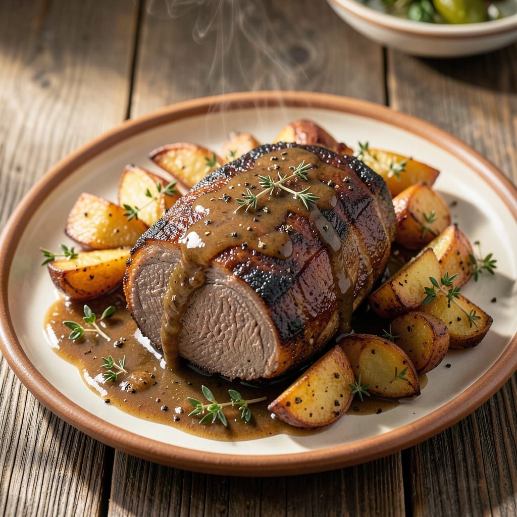 Oven Baked Chuck Roast Recipe With Gravy: Slow-Roasted Beefy Richness Oven Baked Chuck Roast Recipe With Gravy: Slow-Roasted Beefy Richness