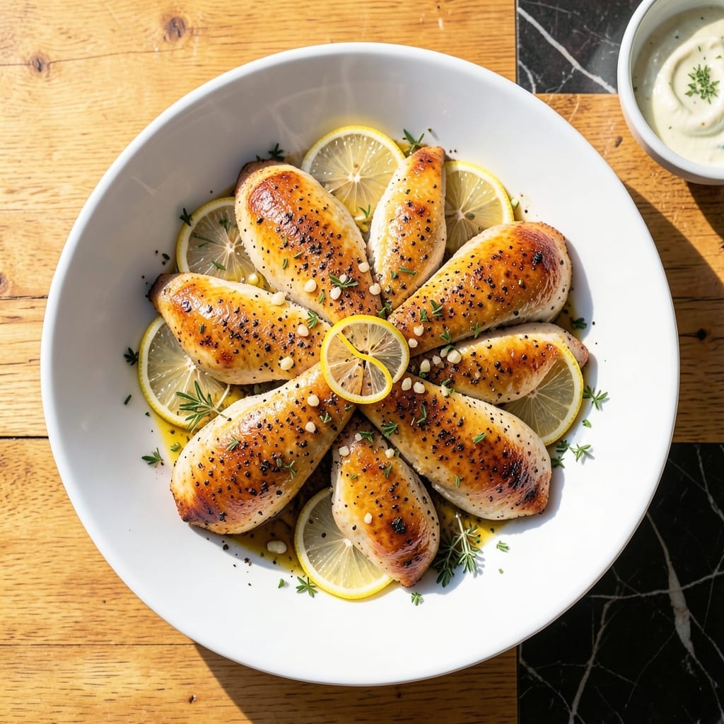 Lemon Pepper Chicken Marinade Recipe Baked: Zesty Citrus-Herb Infusion for Oven-Baked Juiciness