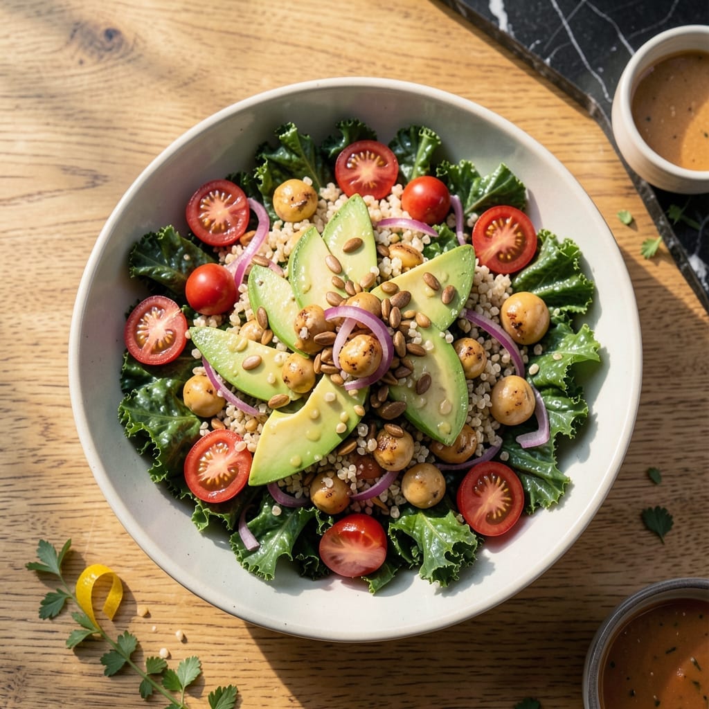 Vegan Salad Recipe Ideas: Fresh and Colorful Plant-Based Creations