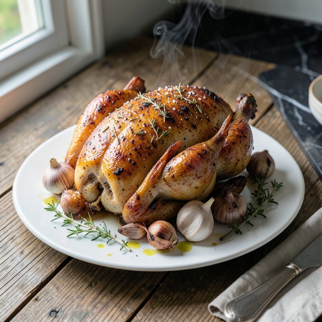 Recipe for a Whole Chicken in the Crock Pot: Effortless Juices and Golden Skin