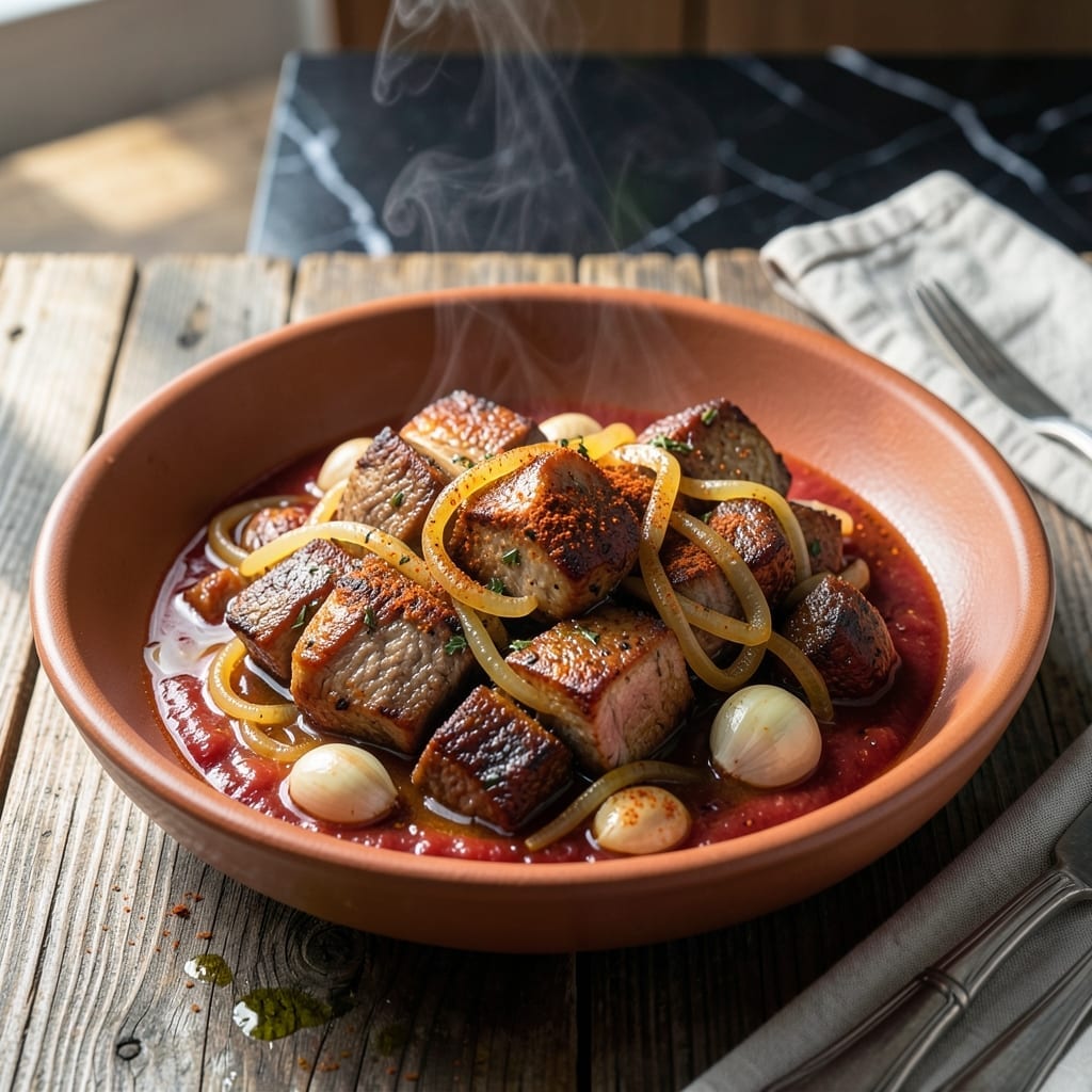 Hungarian Pork Goulash Recipe Slow Cooker: Hearty Paprika-Infused Stew