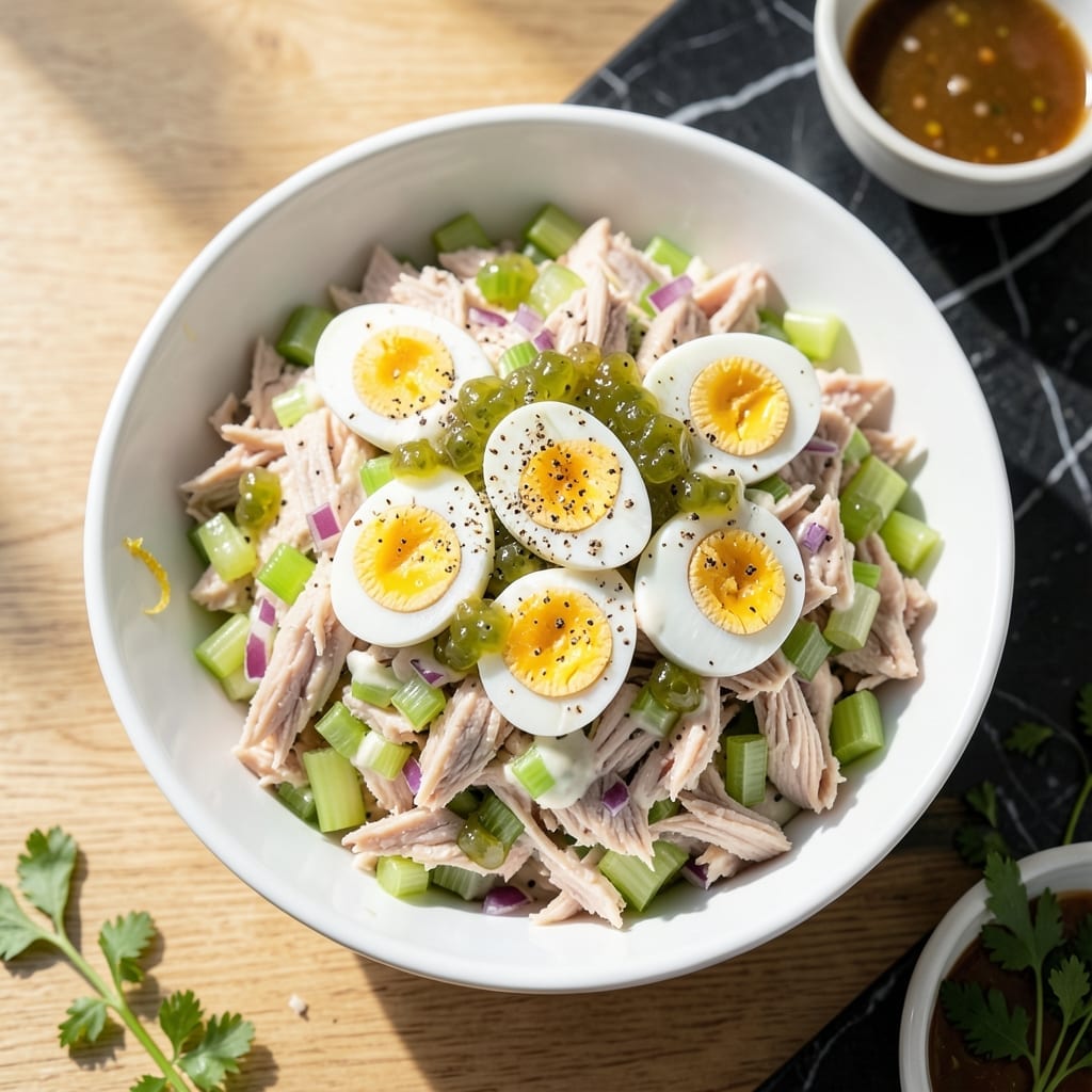 Tuna Salad Recipe With Egg And Relish: Classic Creamy Crunch With A Twist