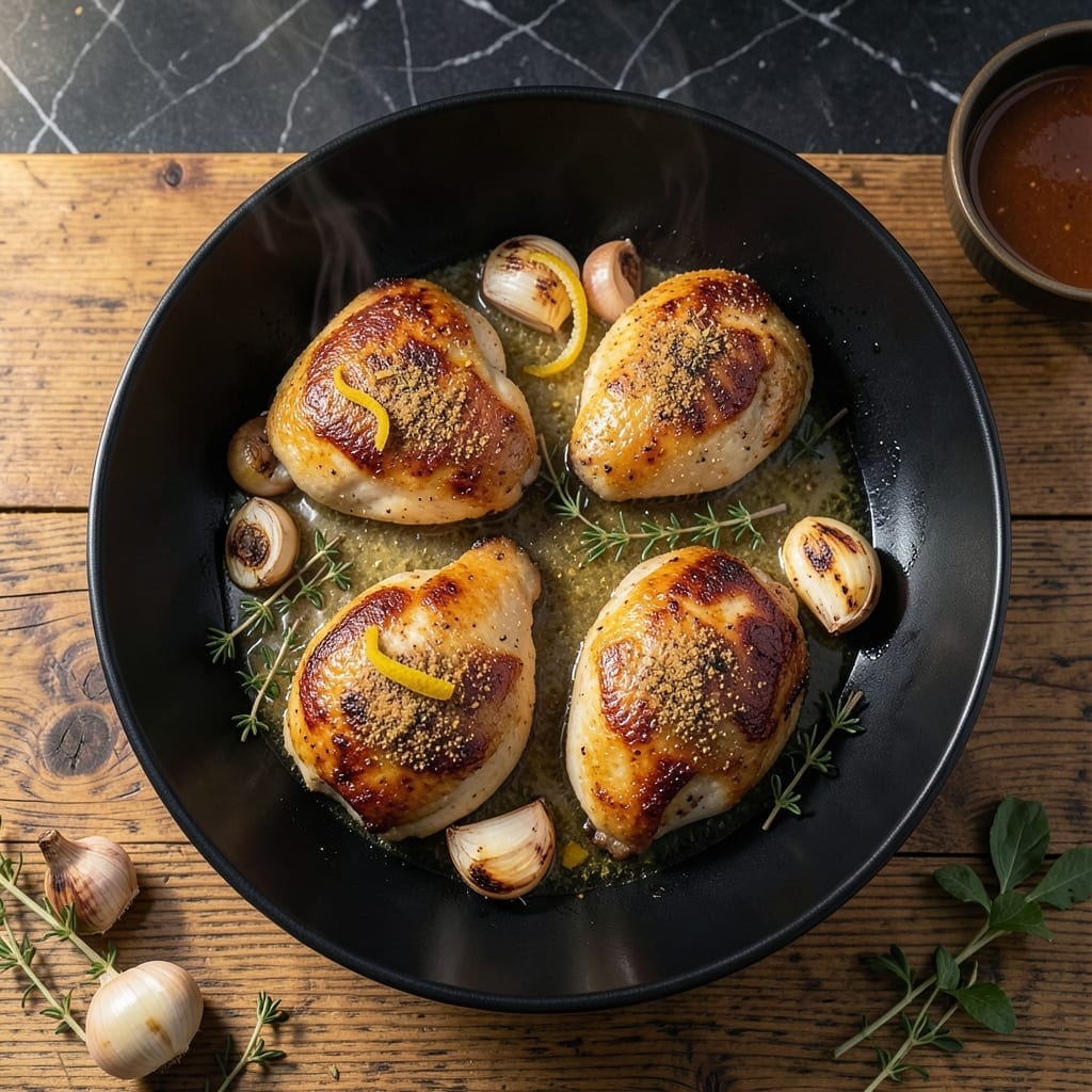 Golden Chicken Recipe Real Simple: Crispy Skin with Herb-Infused Juiciness