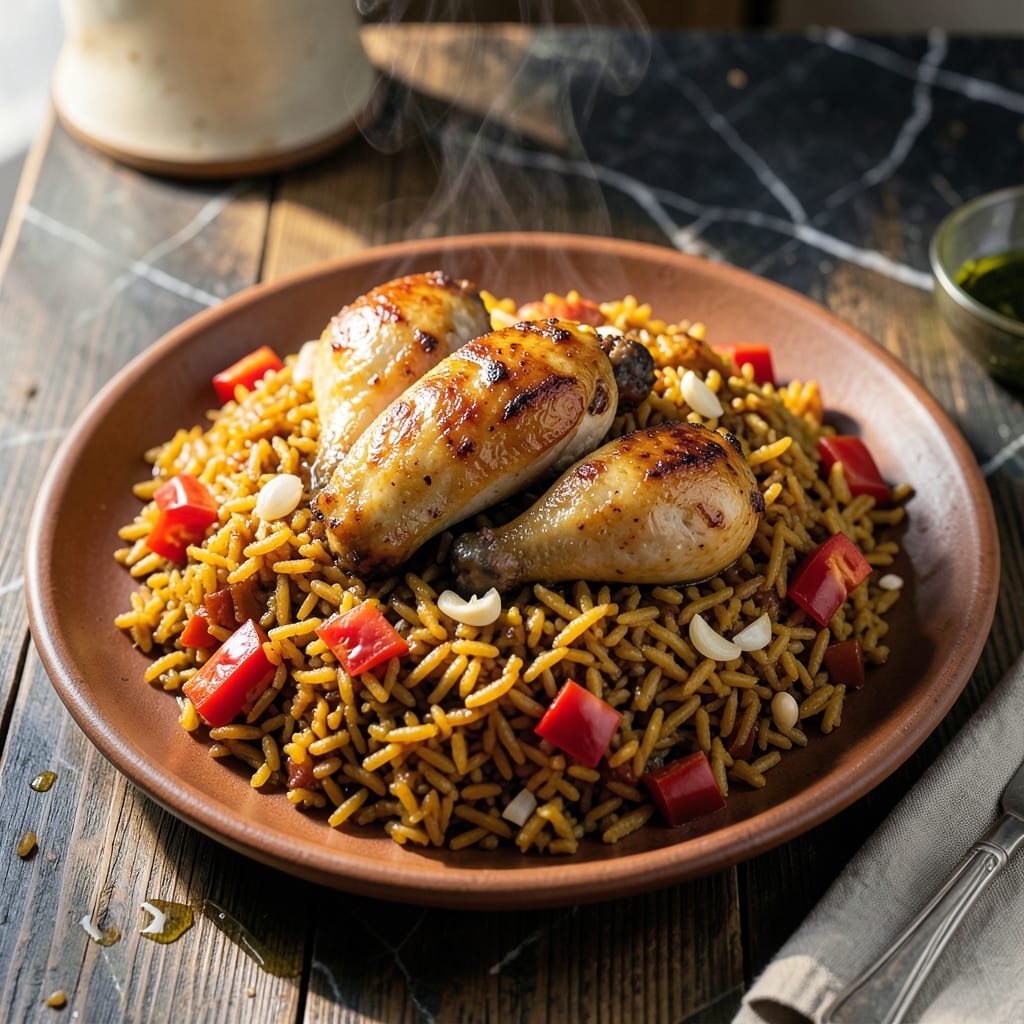 Jollof Rice Recipe With Chicken: West African One-Pot Flavor Bomb