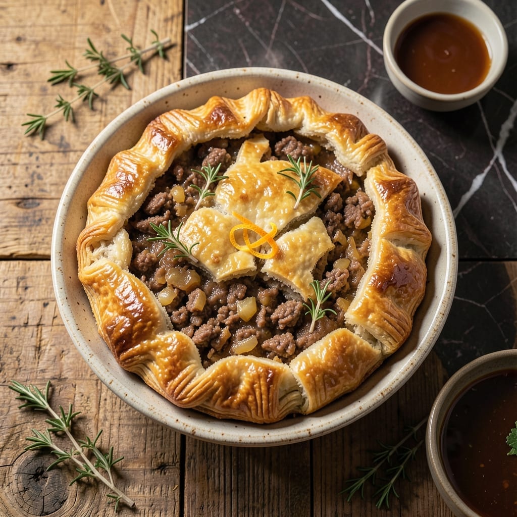 French Canadian Pork Pie Recipe Tourtiere: Traditional Spiced Festive Meat Pie