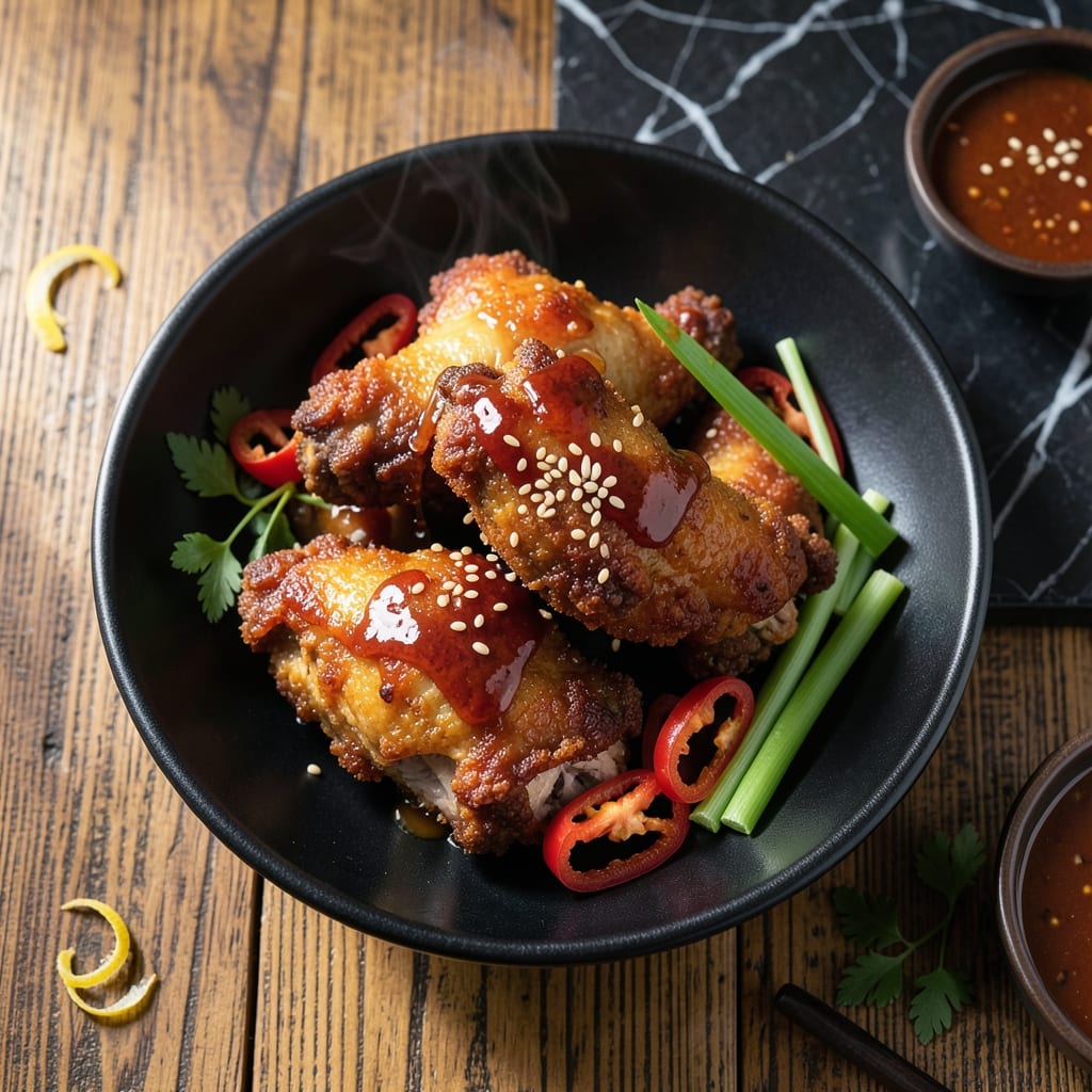 Korean Fried Chicken Recipe Air Fryer: Double Coated Crunch With Sweet Spicy Glaze
