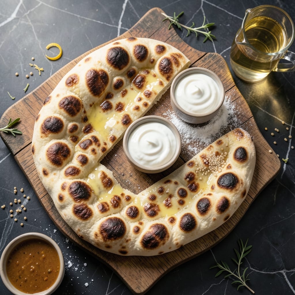 Naan Recipe Ideas: Pillowy Flatbread With Garlic Butter Finish Naan Recipe Ideas: Pillowy Flatbread With Garlic Butter Finish