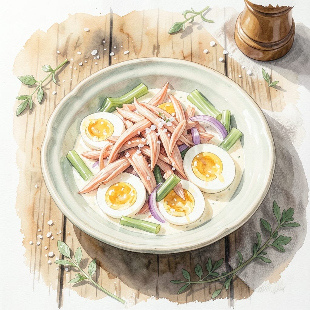 Hot Chicken Salad Recipe With Boiled Eggs: Protein-Packed Comfort With a Creamy Twist