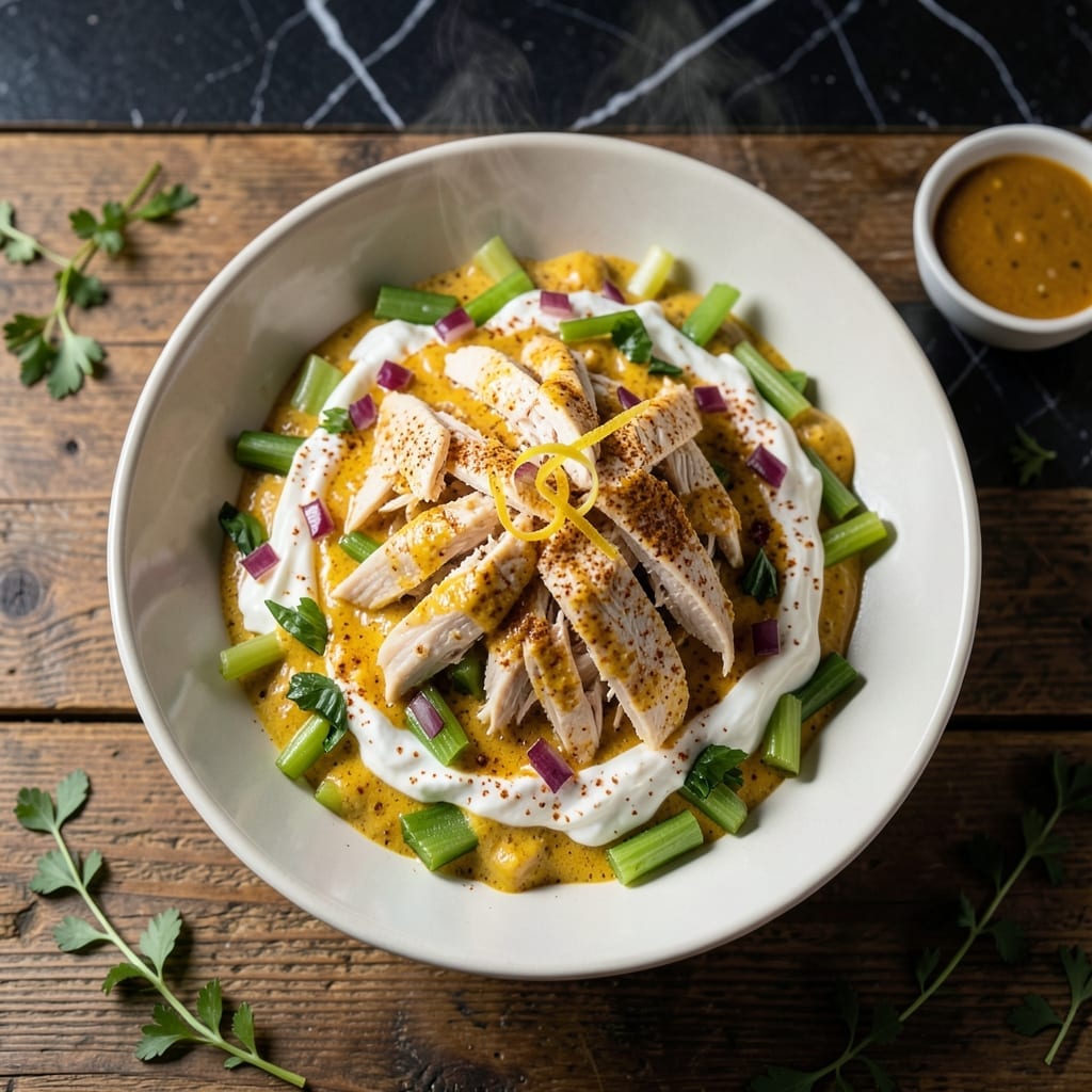 Curry Chicken Salad Recipe With Yogurt: Spiced Creaminess with Fresh Herbs