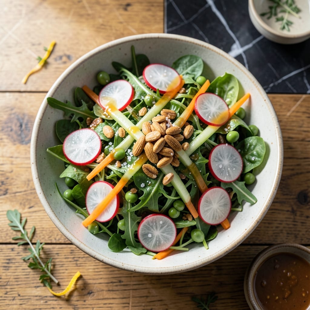 Spring Salad Recipe Ideas: Seasonal Greens With Crunchy Toppings Spring Salad Recipe Ideas: Seasonal Greens With Crunchy Toppings