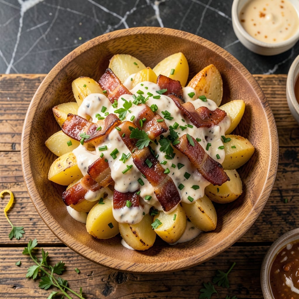 German Potato Salad Recipe NYT: Vinegar-Infused Warm Side With Bacon Crisp