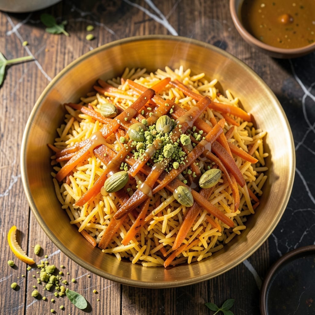 Mutanjan Recipe By Food Fusion: Traditional Sweet Rice Pilaf with Caramelized Carrots