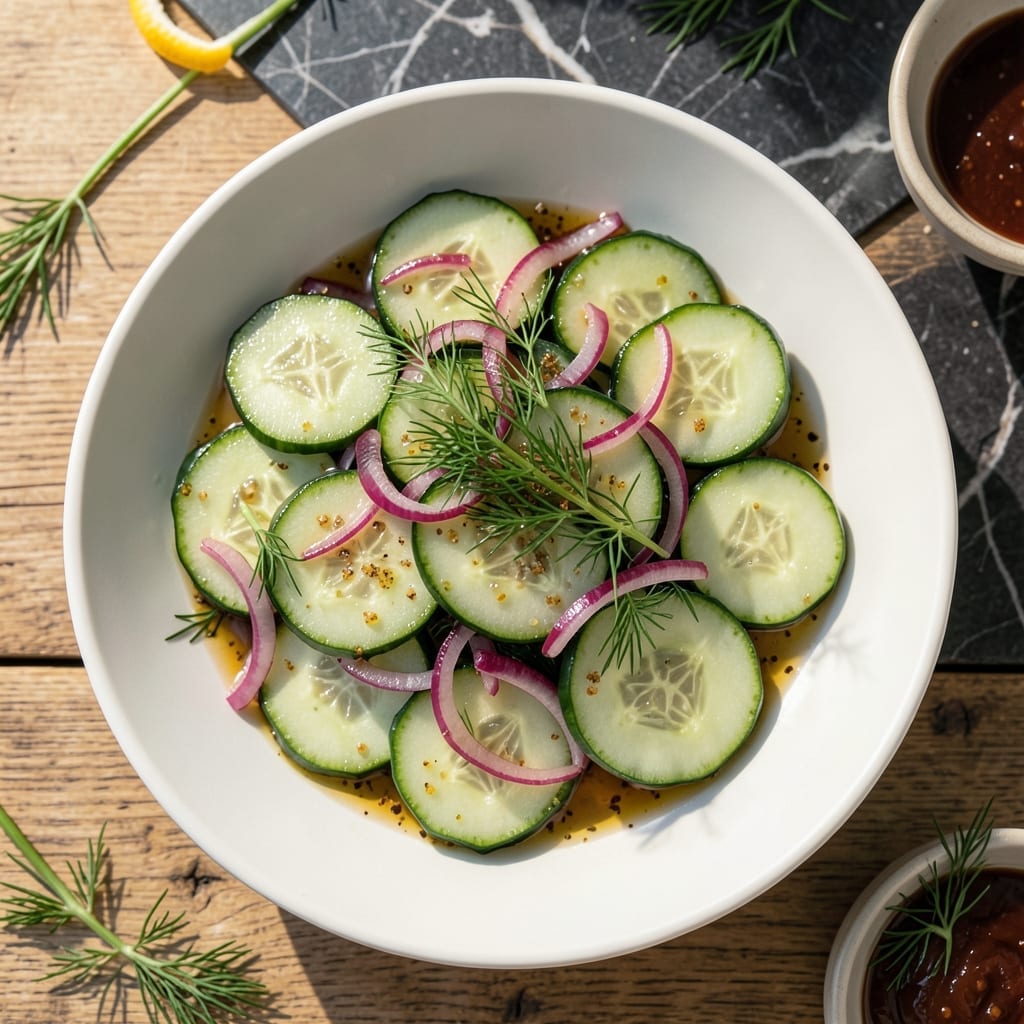 Cucumber Salad Recipe Red Wine Vinegar: Refreshing Crisp Bite With Tangy Zing Cucumber Salad Recipe Red Wine Vinegar: Refreshing Crisp Bite With Tangy Zing