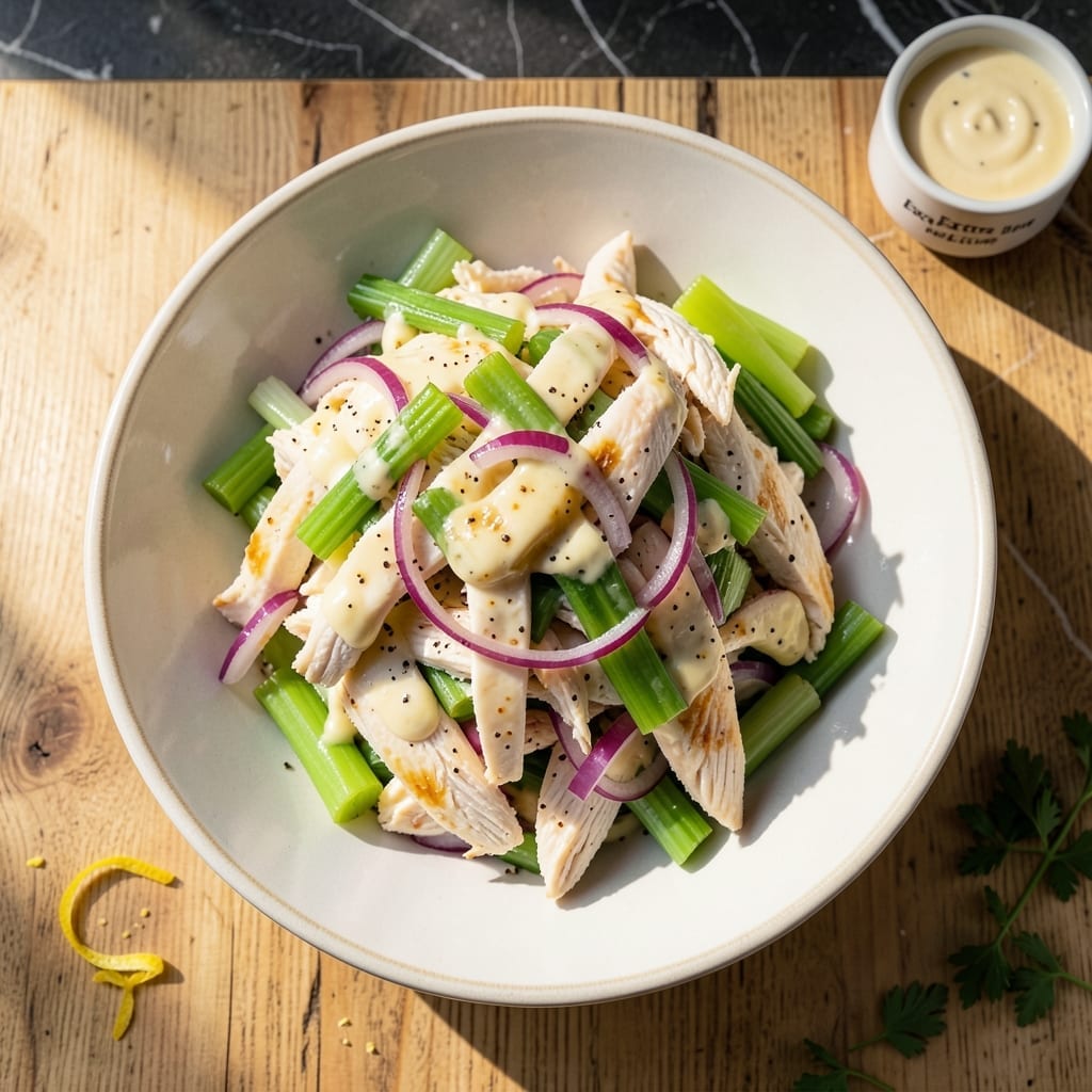 Chicken Salad Recipe With Celery and Onion: Classic Creamy Crunch for Picnics