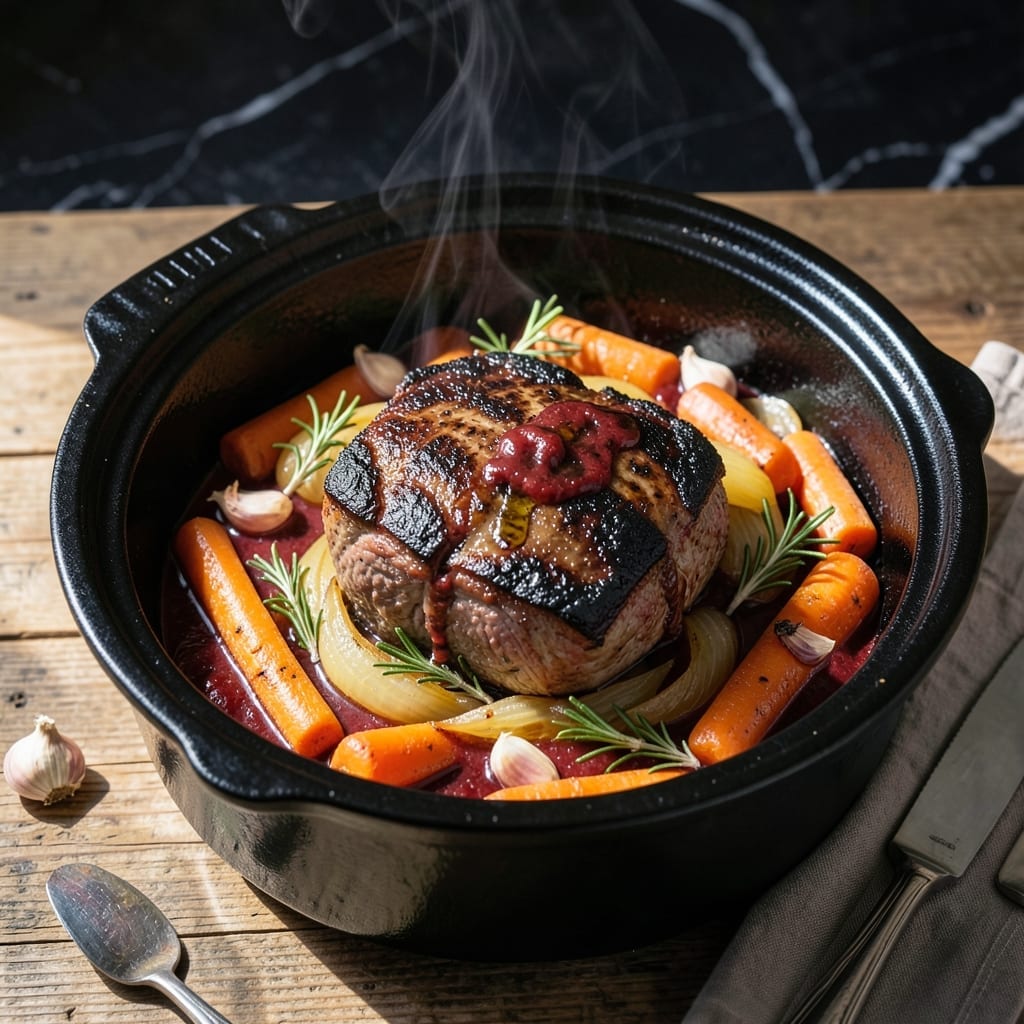 Slow Cooker Recipe in Dutch Oven: Effortless Hands-Off Braising